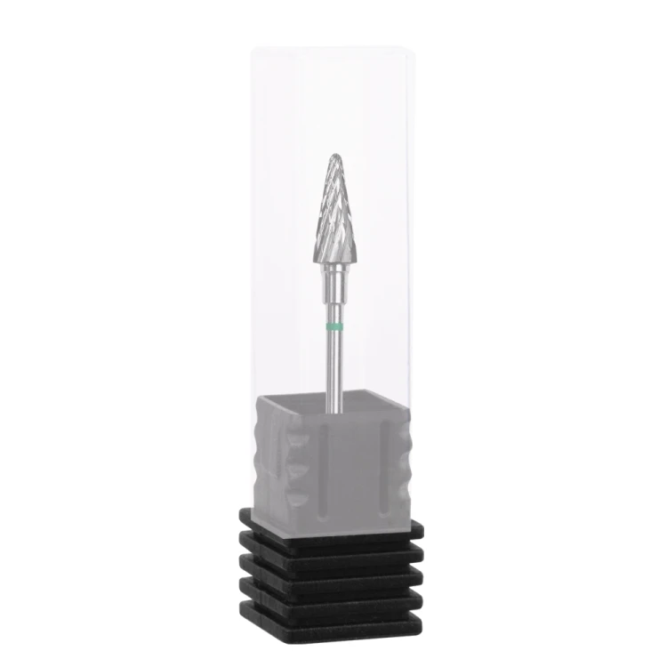 Frez węglikowy „stożek” zielony, średnica 6 mm, część robocza 14 mm 5.jpg