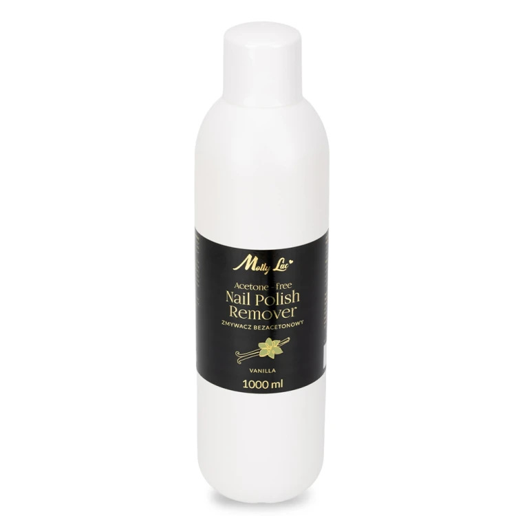 Zmywacz bezacetonowy MollyLac wanilia 1000 ml 1.jpg