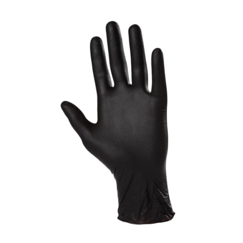 Rękawiczki nitrylowe bezpudrowe Master Glove PF Standard Rozmiar L czarne 100 szt 2.jpg