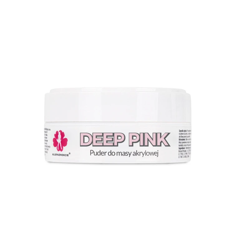 Puder akrylowy do paznokci Allepaznokcie Deep Pink Acrylic Powder 30g Nr 9 (1).jpg