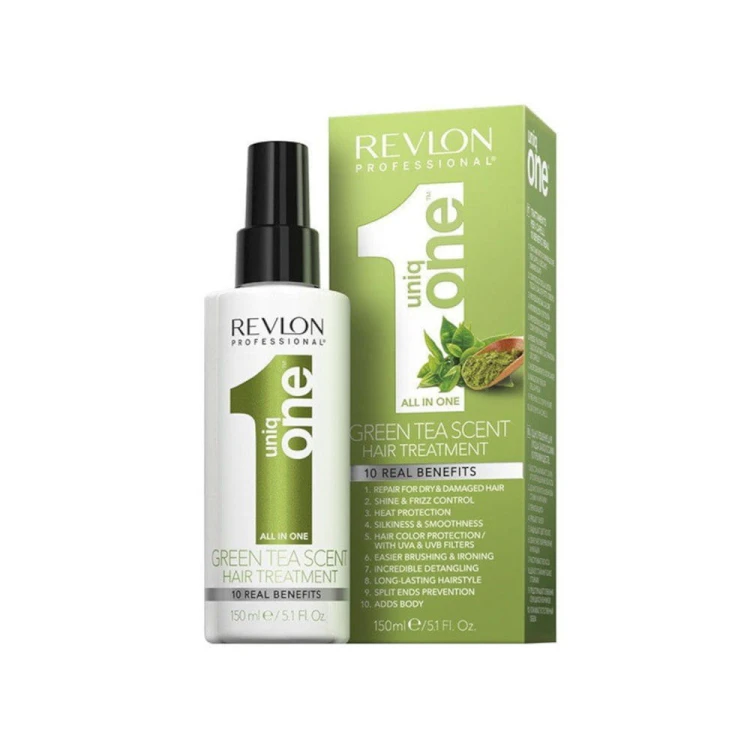 Maska w sprayu Zielona Herbata REVLON UNIQ ONE GREEN TEA 150 ml.jpg