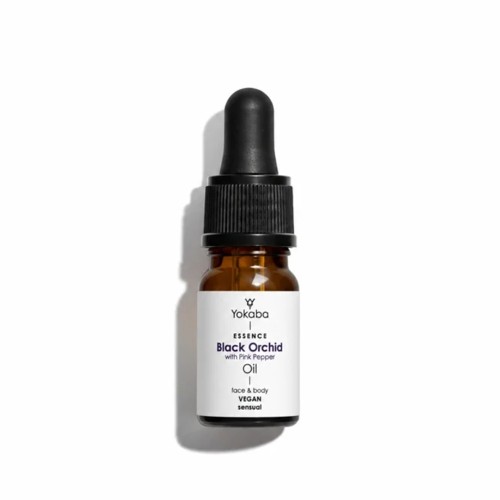 Olejek do twarzy i ciała Yokaba Black Orchid Oil face & body vegan sensual Essence 4 ml 1.jpg