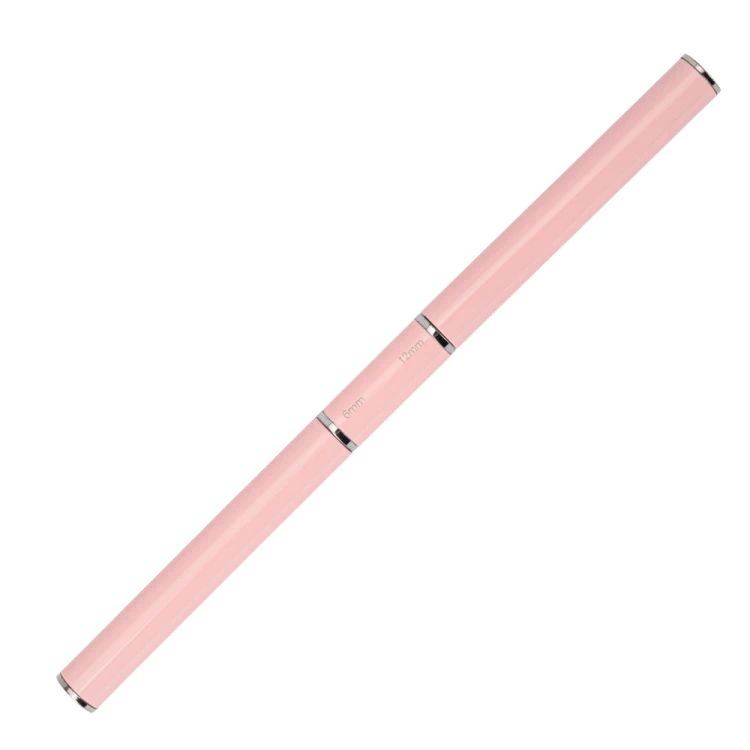 Pędzelek dwustronny do zdobień 6mm i 12mm różowy (6).jpg