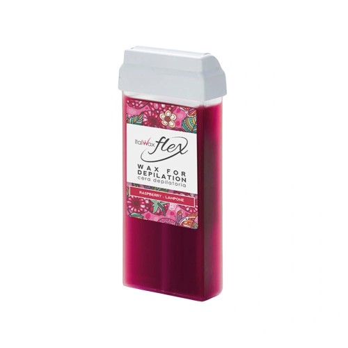 Wosk do depilacji w rolce Italwax Flex Raspberry 100 ml.jpg