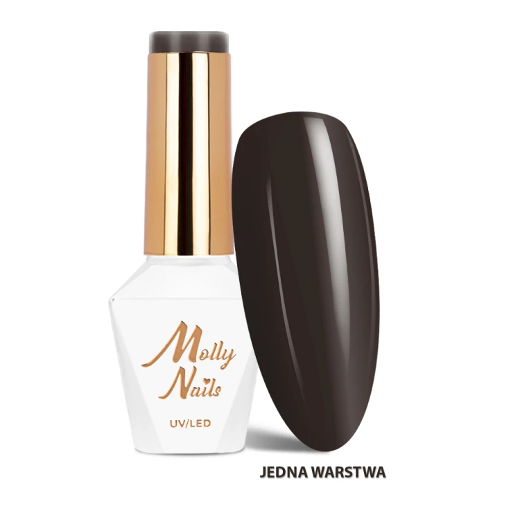 LAKIER HYBRYDOWY MOLLYNAILS NR 300 DARK CHOCOLATE 1.jpg