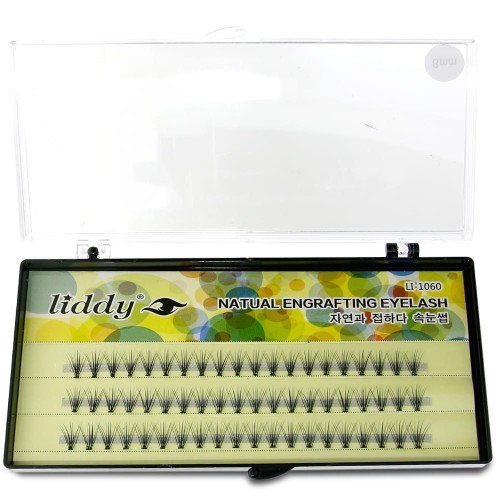 Rzęsy kępki luksusowe Liddy czarne 8 mm li1060.jpg
