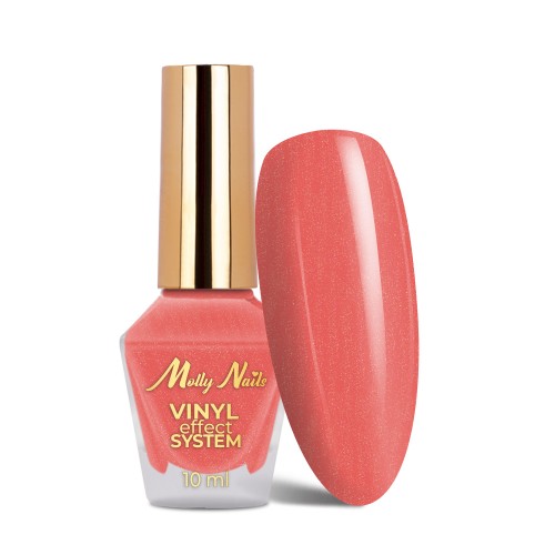 Klasyczny lakier STEP 2 Color Lacquer Vinyl Effect System MollyNails Sparking Pink 10 ml (1).jpg