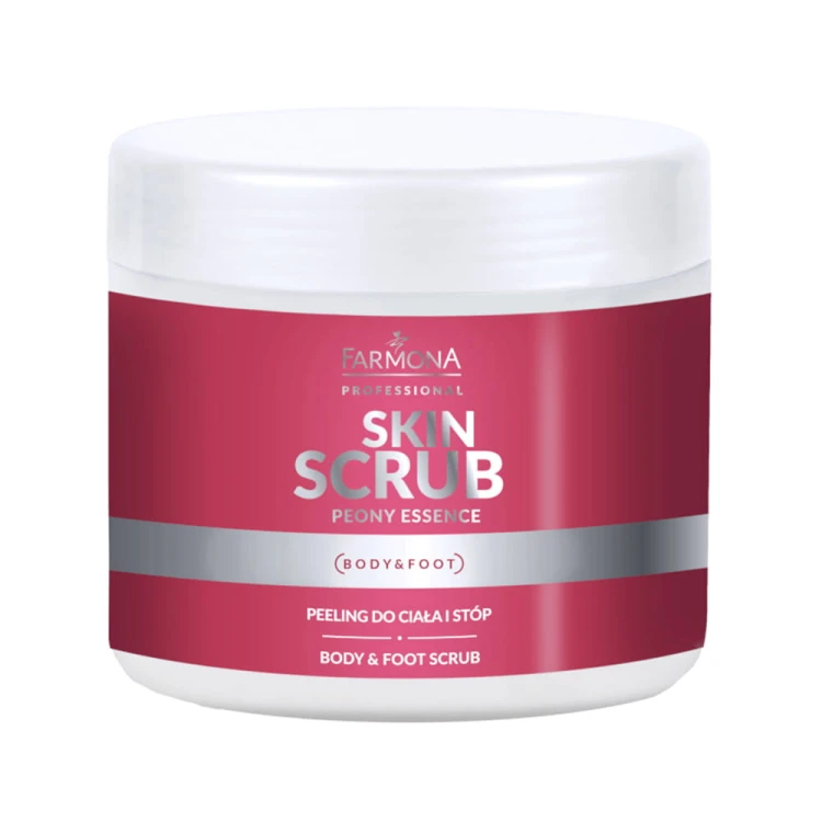 Peeling do ciała i stóp Farmona Skin Scrub Peony Essence 500g.jpg