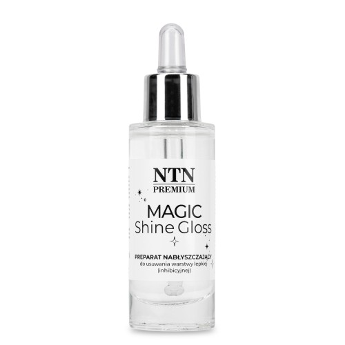 Preparat nabłyszczający do usuwania warstwy lepkiej Magic Shine Gloss z pipetą NTN Premium 30ml (1).jpg