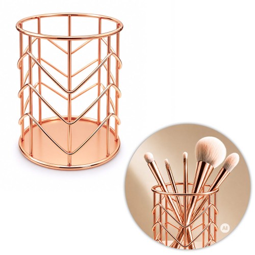 STOJAK ORGANIZER POJEMNIK NA PĘDZLE ROSE GOLD NR 1 1.jpg
