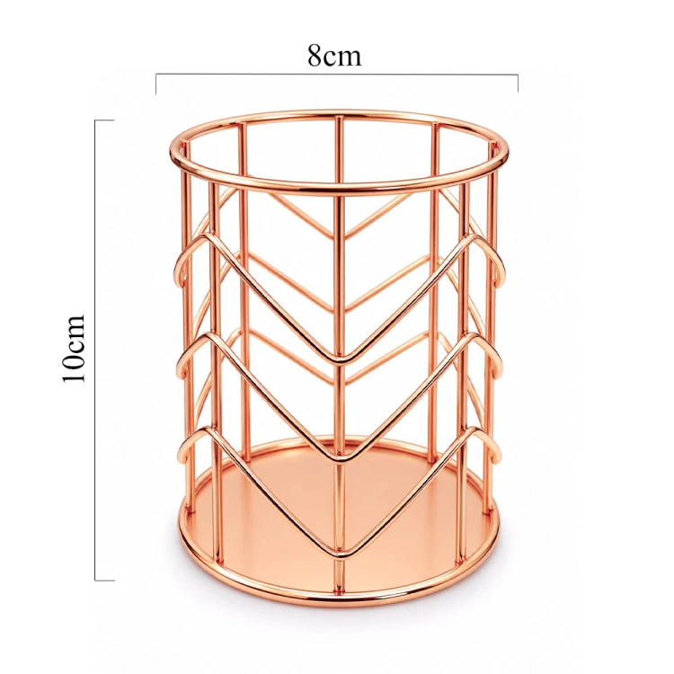 STOJAK ORGANIZER POJEMNIK NA PĘDZLE ROSE GOLD NR 1 4.jpg
