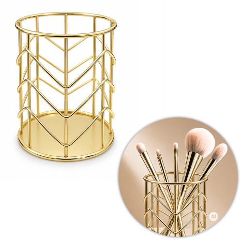 STOJAK ORGANIZER POJEMNIK NA PĘDZLE GOLD NR 2 1.jpg
