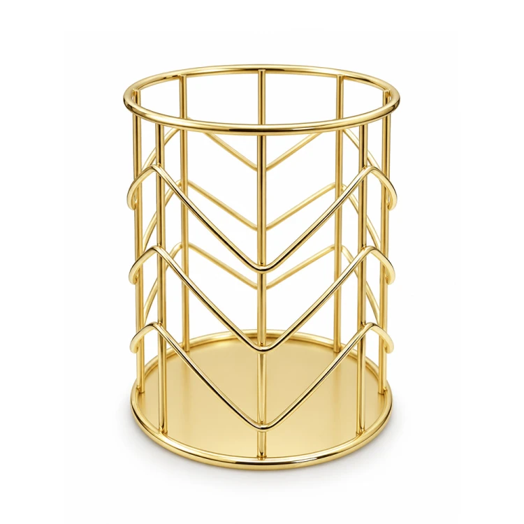 STOJAK ORGANIZER POJEMNIK NA PĘDZLE GOLD NR 2 3.jpg