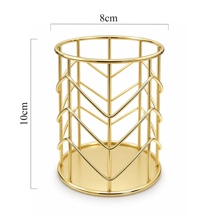 STOJAK ORGANIZER POJEMNIK NA PĘDZLE GOLD NR 2 4.jpg