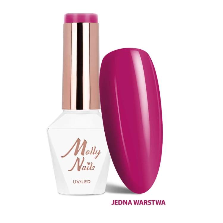 LAKIER HYBRYDOWY MOLLYNAILS NR 326 FLIRTY PINK 1.jpg