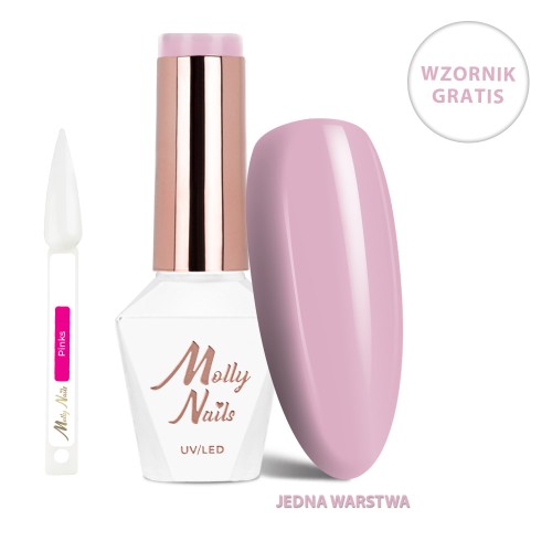 LAKIER HYBRYDOWY MOLLYNAILS NR 327 MORNING KISS 1a.jpg