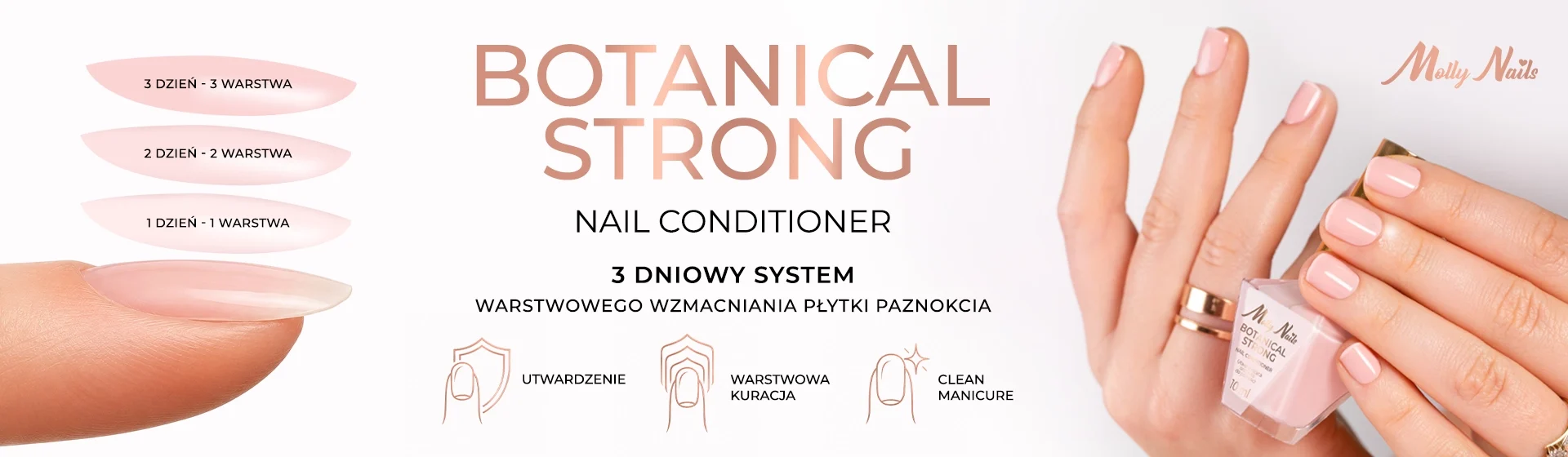 baner z odżywką do paznokci  botanical strong