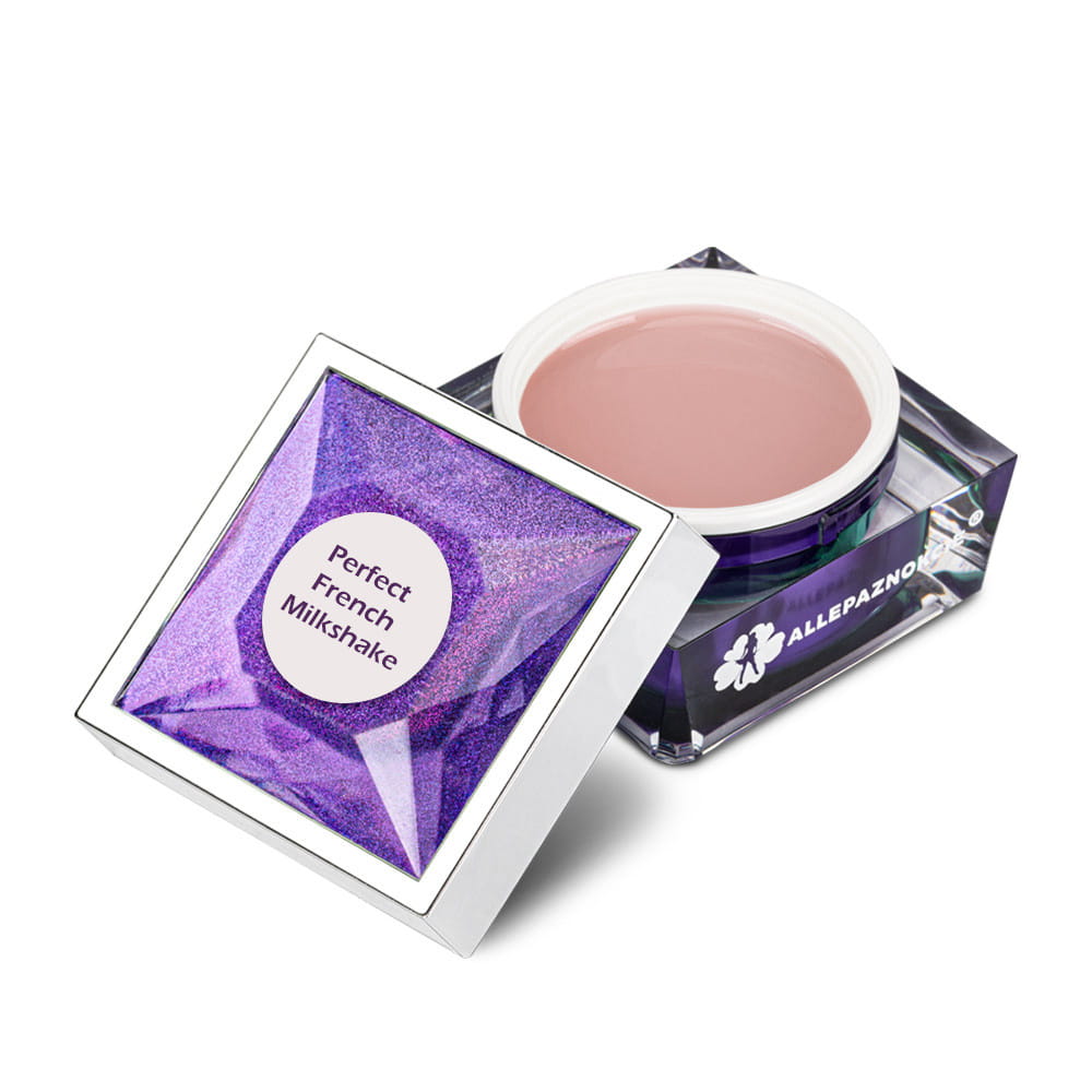 Żel budujący do paznokci samopoziomujący self leveling builder gel leduv Perfect French Milkshake HEMADi-HEMA Free 15g (1).jpg
